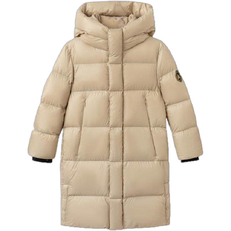 巴拉巴拉儿童羽绒长款加厚滑雪服