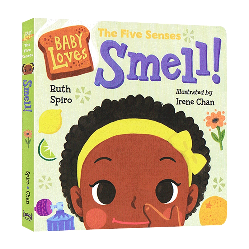 英文原版 Baby Loves the Five Senses Smell 萌萌的科学系列五感训练 嗅觉 宝宝爱科学 宝宝的人体器官感觉启蒙 英文版进口英语书