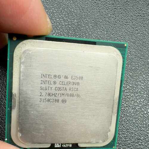 询价Intel赛扬E3500，LGA775接口，2.7GHz，原议价