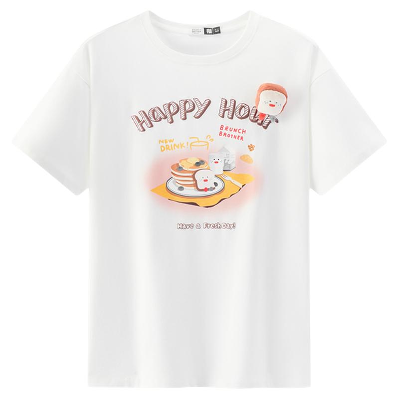 森马BRUNCHBROTHER联名T恤女