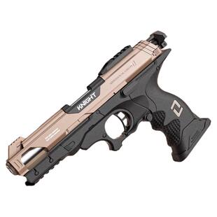 黑骑抛壳软弹枪格洛克DK01手动可发射软蛋儿童男孩新年礼物玩具枪