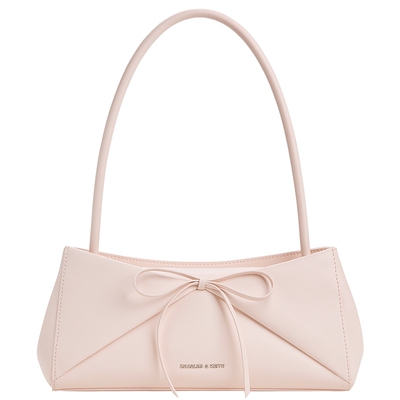 蝴蝶结法棍折纸包CHARLES&KEITH