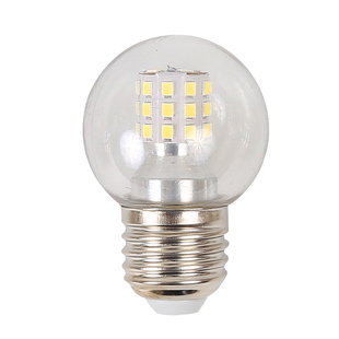 led小圆泡5W节能灯泡G45魔豆灯吊灯12W光源E27大螺口三色变光暖光