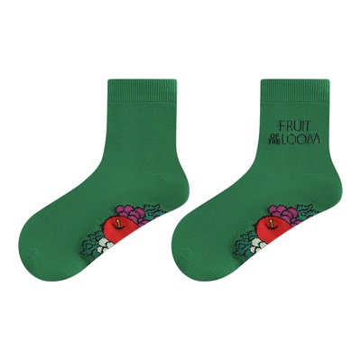鲜果布衣袜子女中筒袜运动休闲