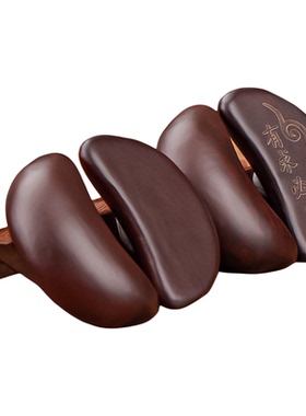 新款黑檀木圣卦桃木圣杯闽南潮汕信杯佛堂掷拜拜阴阳杯卦解工具