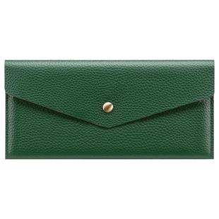 钱包女2025新款真皮小零钱包轻薄长款ins风日本钱袋子现金收纳包