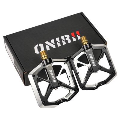 奥利尼CNC钛轴脚踏3培林山地平踏