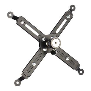 投影仪转接四爪盘老款爱普生明基落地三脚架支架配件通用云台吊装