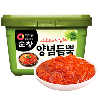 清净园包饭酱韩国蒜蓉辣酱