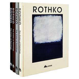 罗斯科画册Rothko英文艺术油画抽象装饰桌面样板房间客厅摆件书籍