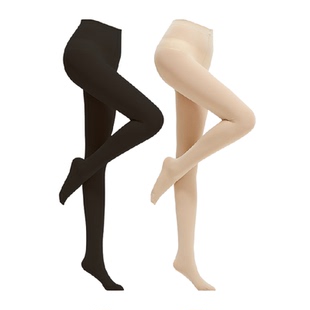 铂金铭绣光腿神器女秋冬天鹅绒防勾连裤加厚丝袜外穿肉黑色打底裤