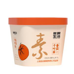 【厂家直销】纯素食千叶面方便面