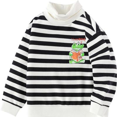 巴拉巴拉儿童卫衣男童女童加绒高领打底衫秋冬季新款宝宝加厚上衣