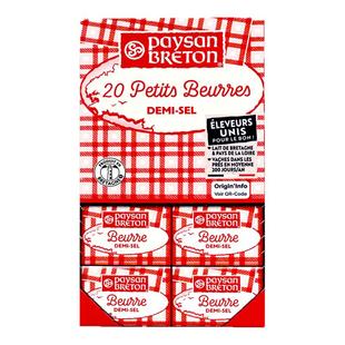 【整箱10盒】法国佩森布雷顿淡盐黄油进口动物黄油独立包装丝滑