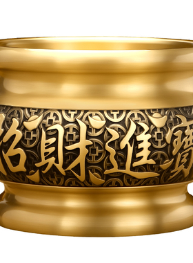 铜香炉供奉套装线香果盘烛台