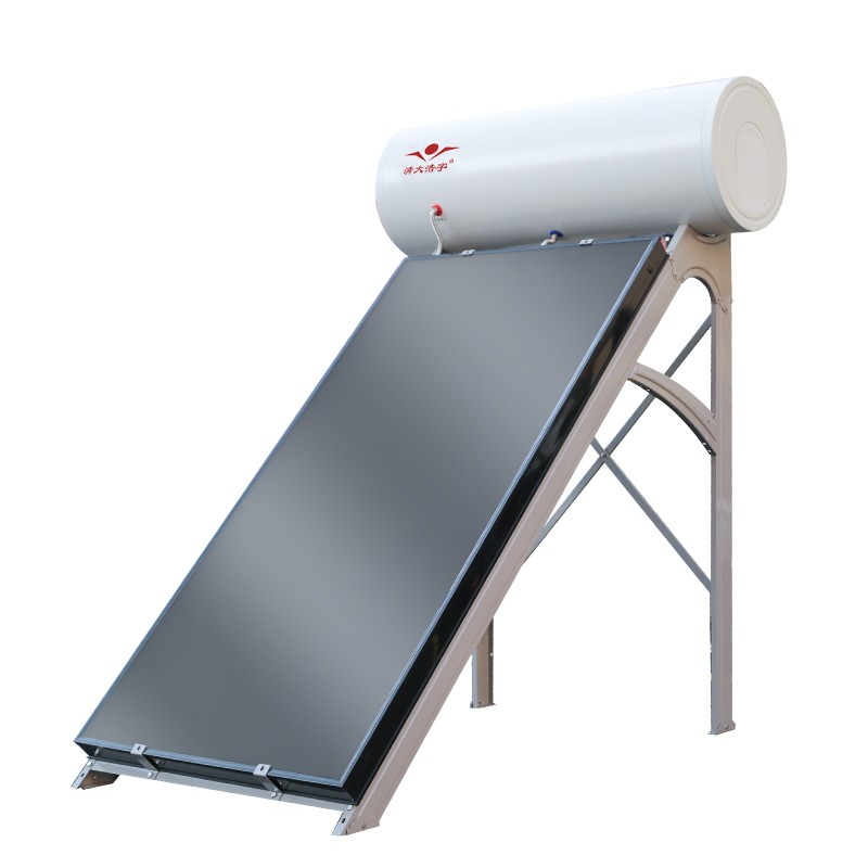 屋顶平板防炸管太阳能热水器