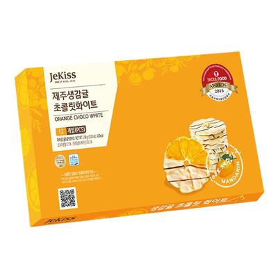 JEKISS韩国济州岛进口柑橘片巧克力特产零食伴手礼盒（代可可脂）