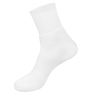 包邮正品加厚袜子中筒男袜毛巾底运动袜全棉中统全棉毛圈吸汗减震