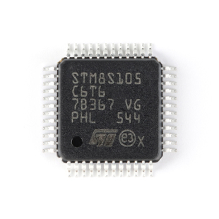 原装正品 STM8S105C6T6 LQFP-48 16MHz/32KB闪存/8位微控制器-MCU