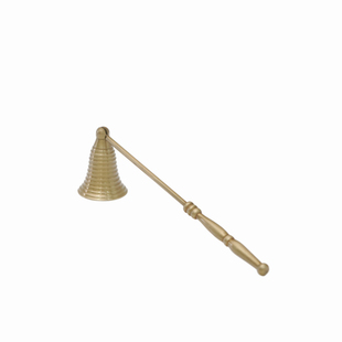 缪斯家进口中古黄铜灭烛器香薰蜡烛灭烛罩手持长柄灭烛工具装饰品