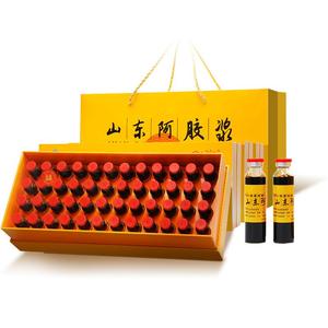 福牌阿胶福胶阿胶浆阿胶黄芪口服液旗舰店48支装滋补礼盒官方正品