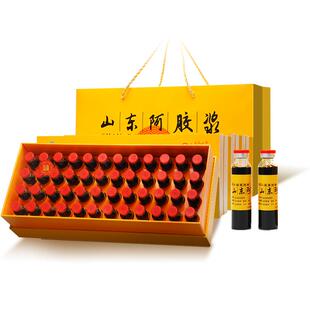 福牌阿胶福胶阿胶浆阿胶黄芪口服液旗舰店48支装礼盒官方正品