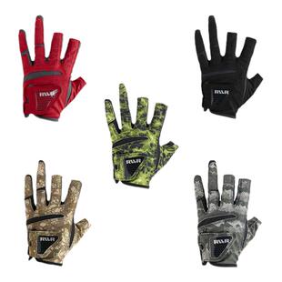 23款RVVR手套路亚钓鱼专用手套防护防滑专业专用台钓矶钓海钓半指