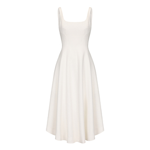 【钟楚曦同款】Nana Jacqueline气质淡人收腰显瘦吊带伞裙连衣裙