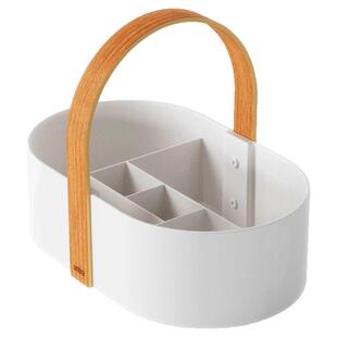 UMBRA 化妆品收纳盒桌面梳妆台护肤品置物架口红整理箱桌上小盒子