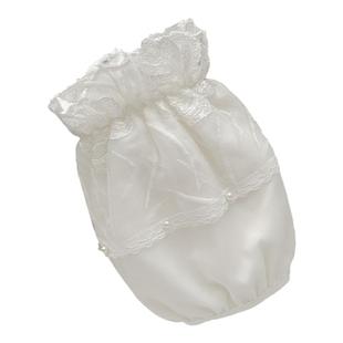 袖套女加大加肥加宽2025新款防污办公室护袖秋冬羽绒服套袖短款白