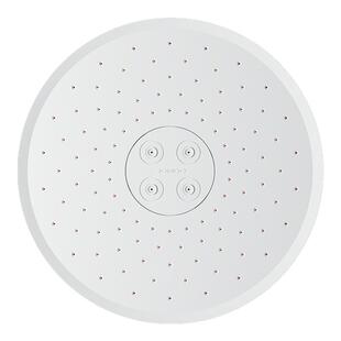 九牧官方自动除垢花洒顶喷头配件增压顶喷大花洒喷头家通用淋浴头