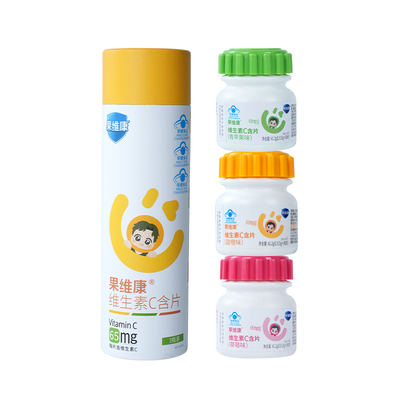 蓝帽子果维康官方正品维C含片