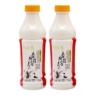 陕西西安饭庄黄桂稠酒600毫升1瓶装尝鲜醪糟甜糯米酒贵妃桂花酒