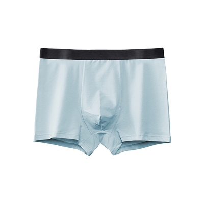 莫代尔男士薄款无痕平角纯棉内裤