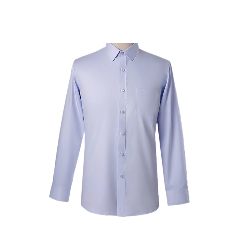 电信新款工作服男衬衫