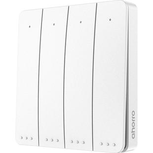 ahorro奥能天猫精灵智能开关面板四开双控无线开关4开蓝牙语音APP