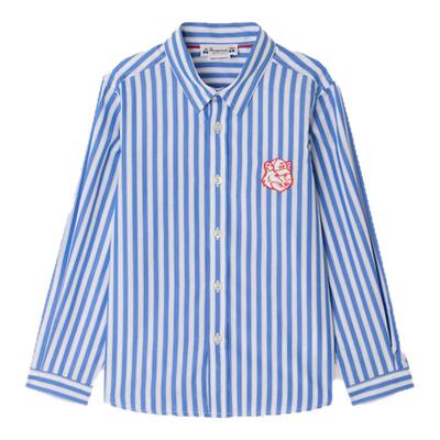 【Bonpoint小樱桃 x Maison Kitsuné联名】2026春夏大童衬衫
