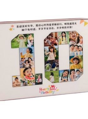 生日纪念相框氛围感仪式感布置
