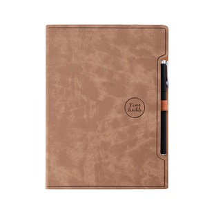 皮面带笔插日记本免费刻字B5 A5定制可印logo高档精致高级商务笔记本本子A6学生 办公工作记事本会议记录本