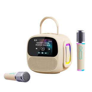 konka/康佳k歌话筒音响一体麦克风蓝牙音箱家用儿童家庭ktv唱歌机