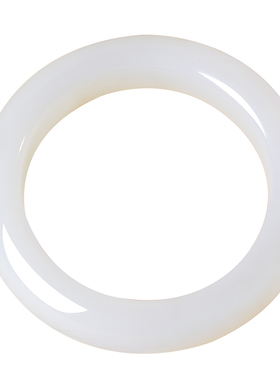 凤飞凰和田玉羊脂白玉收藏级手镯