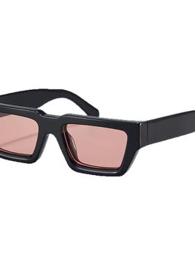 欧美百搭墨镜男女同款复古板材太阳镜遮光防紫外线可配近视开车潮