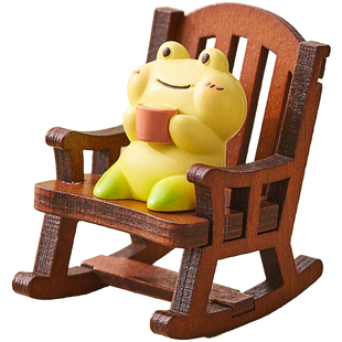 打工人情绪稳定神器可爱治愈小摆件装饰品办公室桌面工位解压女生