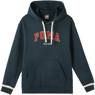 卫衣连帽套头上衣男女美式复古加绒加厚686857彪马puma官方奥莱