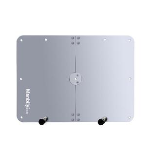 曼比利Manbily手机iPad笔记本电脑便携托板户外桌板支架外拍配件平板电脑托盘外拍三角架相机直播脚架置物架