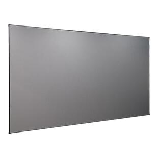 松果树投影幕布家用一体式画框幕布免组装壁挂窄边框4K高清增益金属超短焦100寸120寸抗光投影屏幕