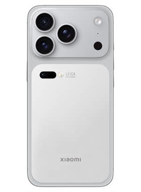 SkinAT适用iPhone 17 Pro/17Pro Max 外壳区域贴膜 MI风格贴膜 苹果手机仿机型外观创意保护贴 个性潮款