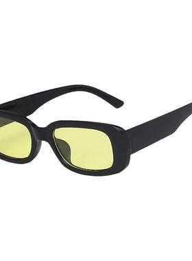 ALASYA防紫外线窄框潮酷复古墨镜