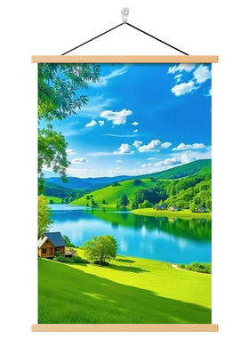 高清治愈系大自然山水风景装饰画