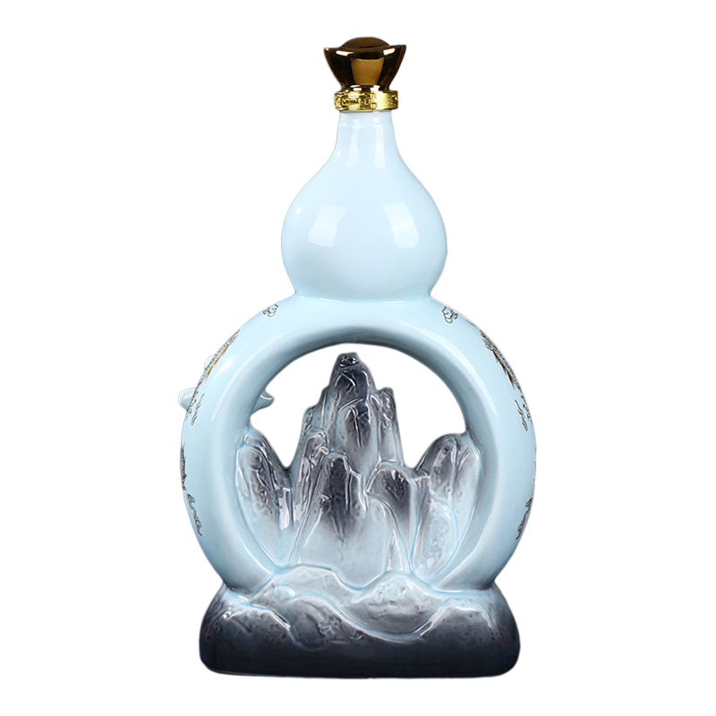 景德镇陶瓷酒瓶景德镇密封复古